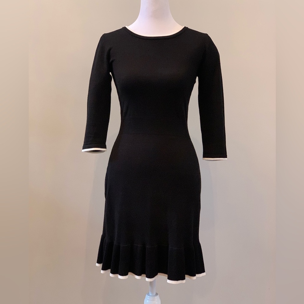 Black Knit Dress